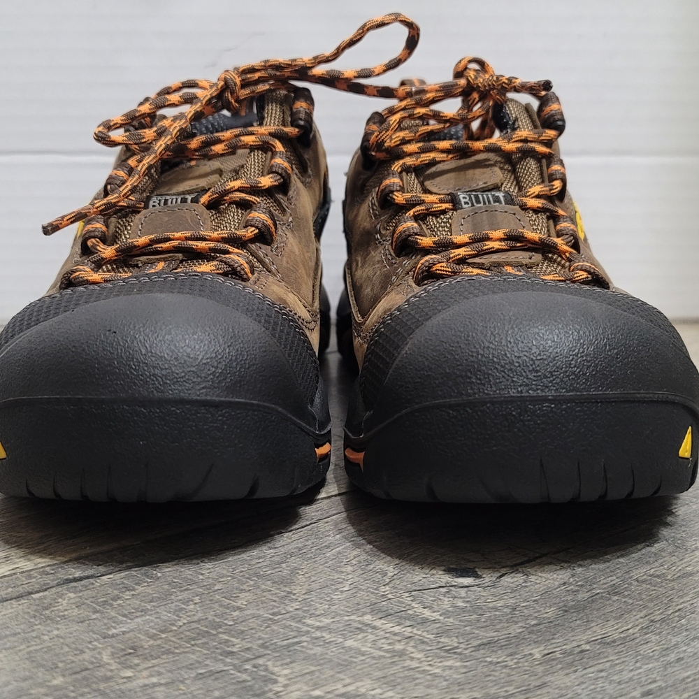 NEW KEEN Utility Braddock Low USA Made Mens Brown/Black Hiking Work Shoes Sz 7EE - Picture 5 of 12